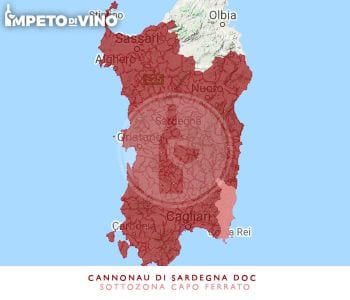 Denominazione Cannonau di Sardegna DOC sottozona Capo Ferrato