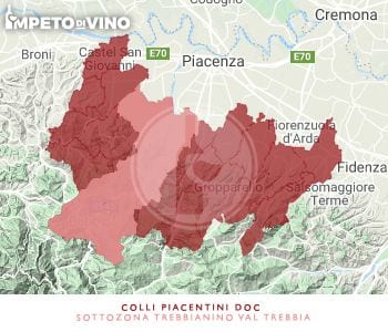 Denominazione Colli Piacentini DOC sottozona Trebbianino Val Trebbia