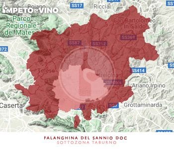 Denominazione Falanghina del Sannio DOC sottozona Taburno