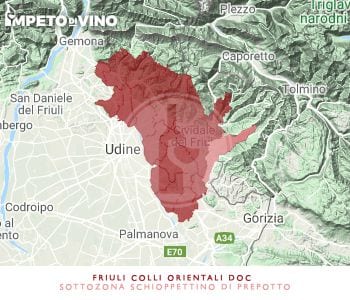 Denominazione Friuli Colli Orientali DOC sottozona Schioppettino di Prepotto