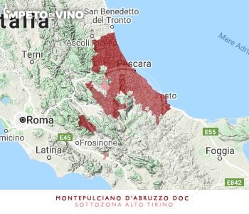 Denominazione Montepulciano d’Abruzzo DOC sottozona Alto Tirino