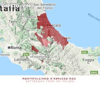 Denominazione Montepulciano d’Abruzzo DOC sottozona Terre dei Peligni