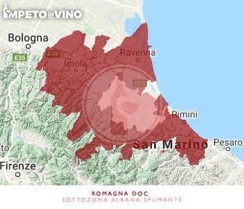 Denominazione Romagna DOC sottozona Albana spumante
