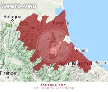 Denominazione Romagna DOC sottozona Bertinoro