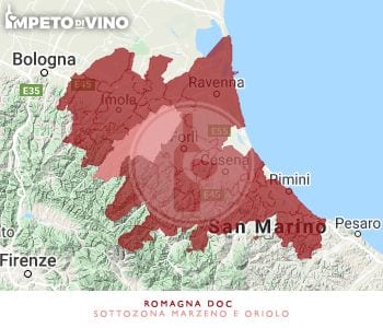 Denominazione Romagna DOC sottozona Marzeno e Oriolo