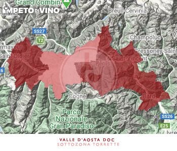 valle d aosta doc sottozona torrette logo
