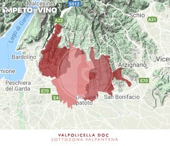 Denominazione Valpolicella DOC sottozona Valpantena