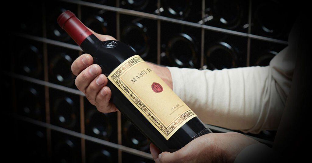 uno dei vini più famosi prodotto con monovitigno è il Masseto