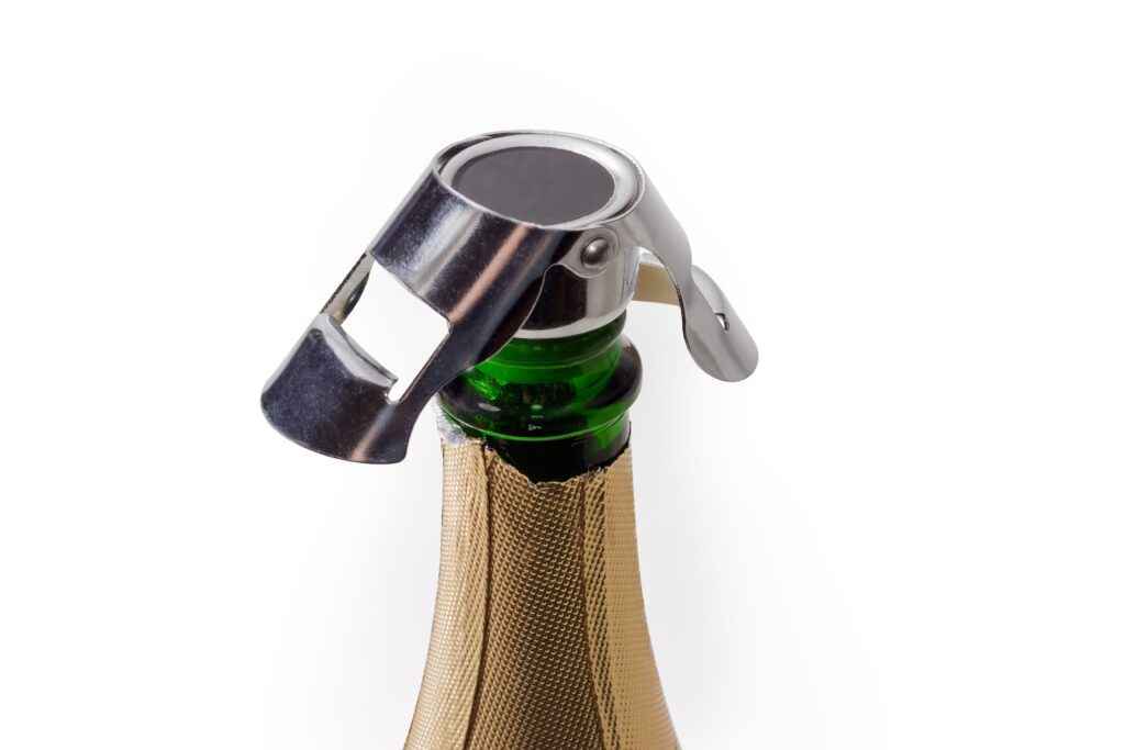 Il tappo di Champagne refrigera bottiglie
